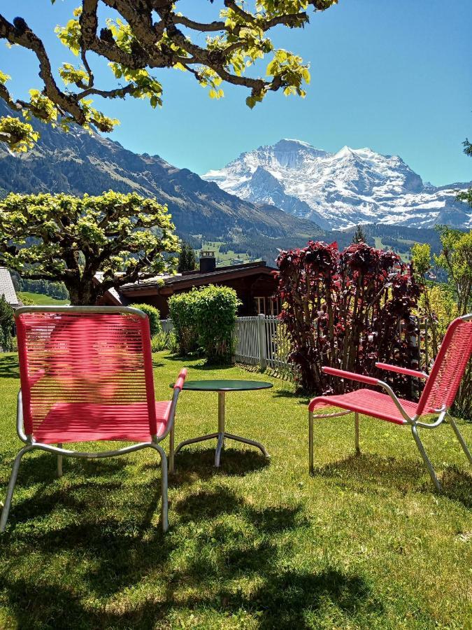 Hotel Alpenruhe - Vintage Design Hotel Wengen Eksteriør bilde