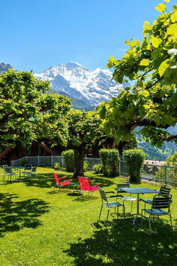 Hotel Alpenruhe - Vintage Design Hotel Wengen Eksteriør bilde
