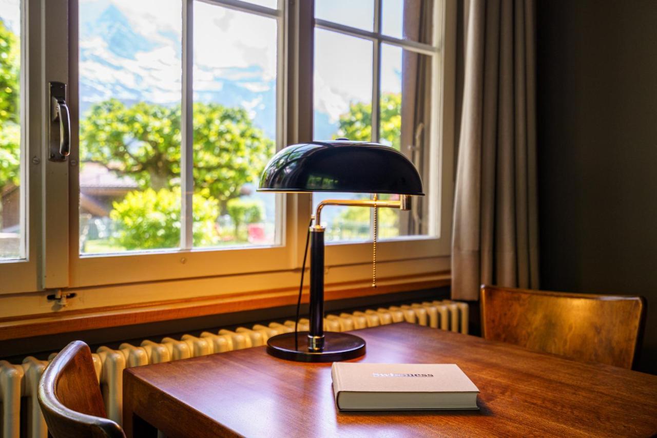 Hotel Alpenruhe - Vintage Design Hotel Wengen Eksteriør bilde