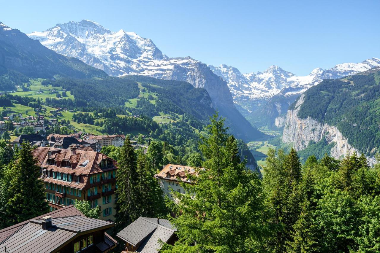 Hotel Alpenruhe - Vintage Design Hotel Wengen Eksteriør bilde
