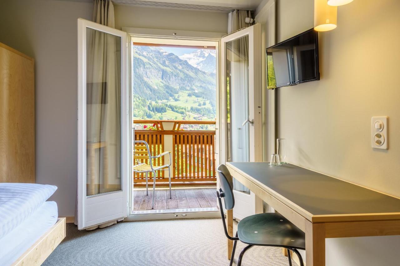 Hotel Alpenruhe - Vintage Design Hotel Wengen Eksteriør bilde