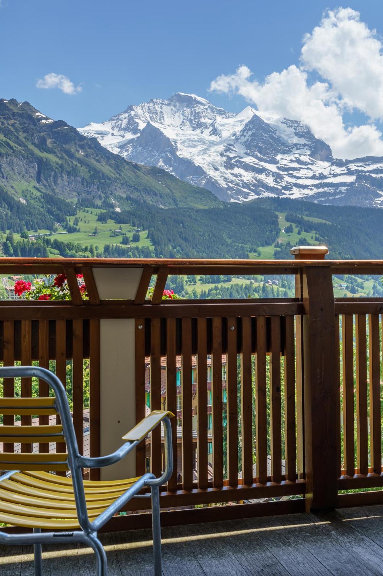Hotel Alpenruhe - Vintage Design Hotel Wengen Eksteriør bilde