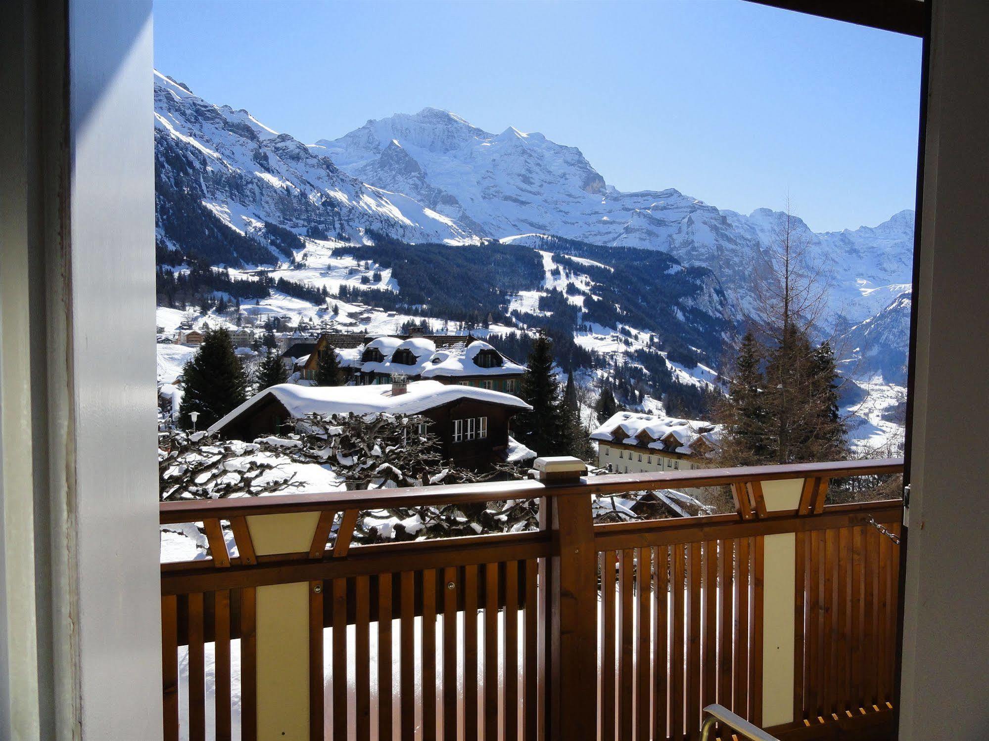 Hotel Alpenruhe - Vintage Design Hotel Wengen Eksteriør bilde