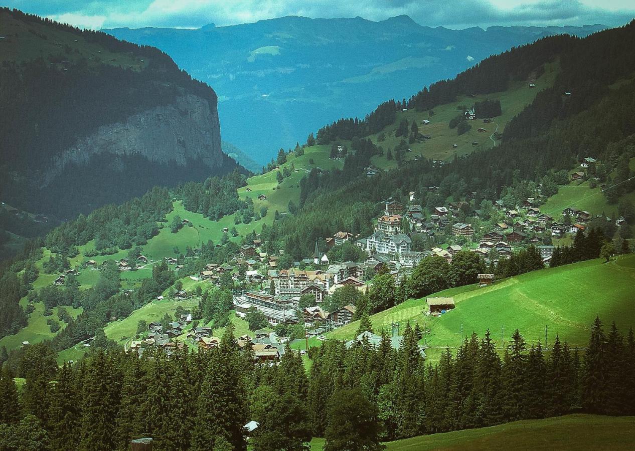 Hotel Alpenruhe - Vintage Design Hotel Wengen Eksteriør bilde